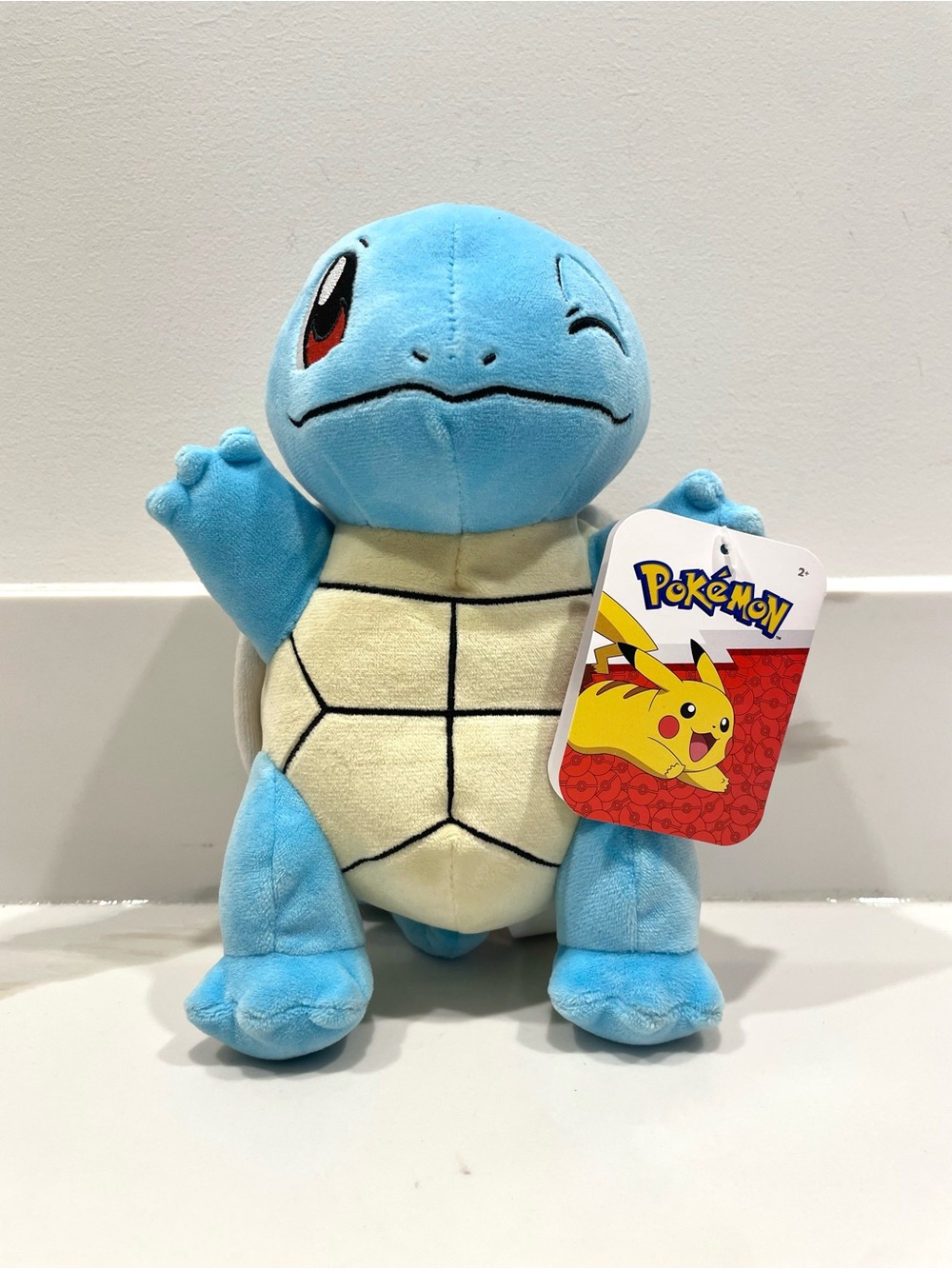 NEW Pokemon 8” Winking Squirtle Plush Toy